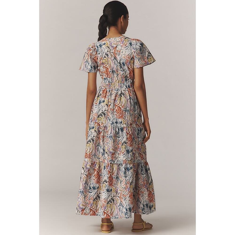 Anthropologie The Somerset Printed Maxi Dress Medium - Picture 2 of 5